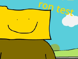 Friday Night Funkin Ron Test Logo Cover
