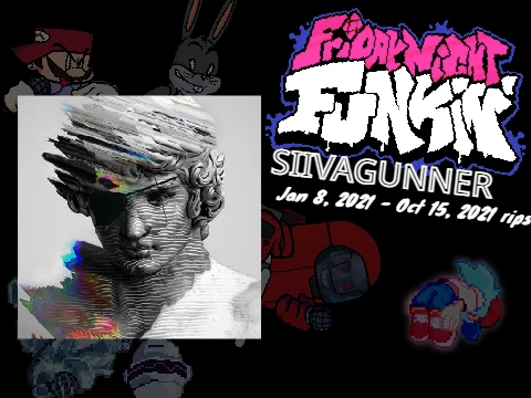 Friday Night Funkin SiIvagunner gameplay featuring multiple song selections