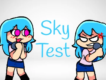 Friday Night Funkin - Sky Test Game Cover Image