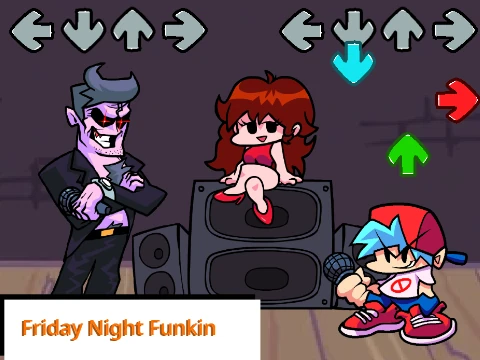 Friday Night Funkin v3 Logo Cover