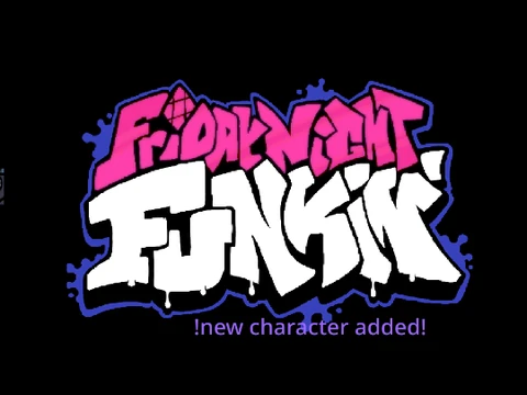 Friday Night Funkin logo and characters representing the classic online rhythm game