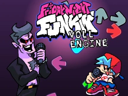 Friday Night Funkin Voll Engine gameplay interface