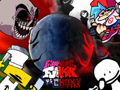 FNF Mod vs Cheeky from MUGEN - Project Blossom Version