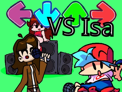 Friday Night Funkin VS Isa character battle mod