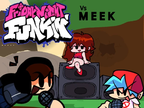 Friday Night Funkin Vs Meek logo cover