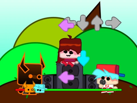 Play the FNF Vs Soul JSAB x Shovel Knight mod online with new songs and features