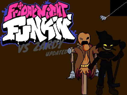 Friday Night Funkin vs Zardy Updated gameplay screenshot or logo