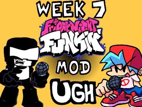 Friday Night Funkin Week 7 Tankman Ugh Level Game Cover