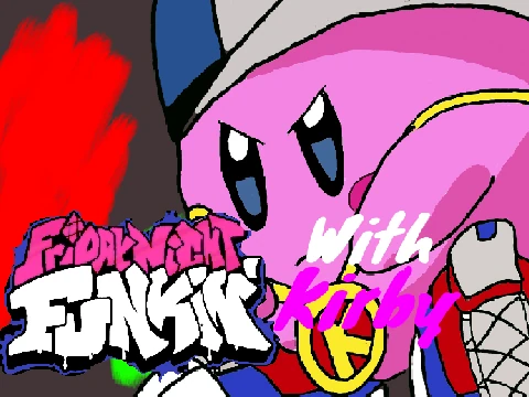 Play Friday Night Funkin With Kirby online, a unique rhythm game mashup featuring music from popular artists