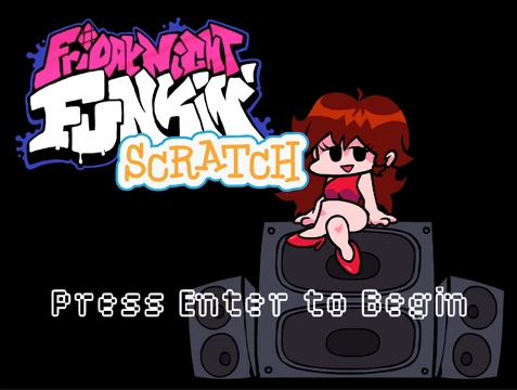 Friday Night Funkin Scratch Edition gameplay with leaderboard display