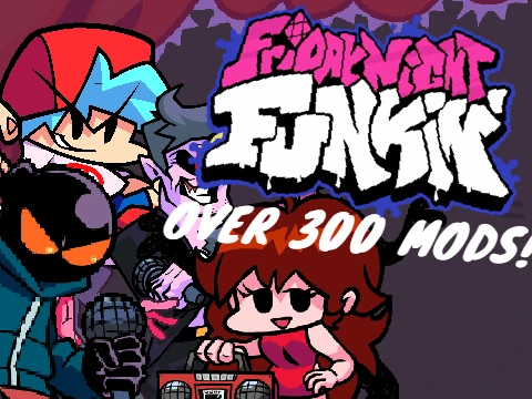 Play over 300 Friday Night Funkin mods collection