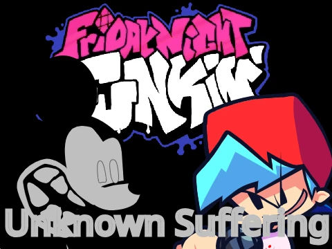 Unknown Suffering Friday Night Funkin game logo cover