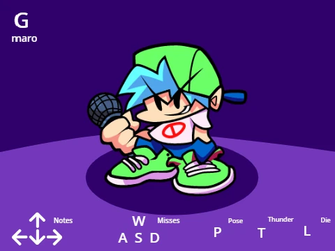 Play Weeg Poor Edit of Maro FNF game online