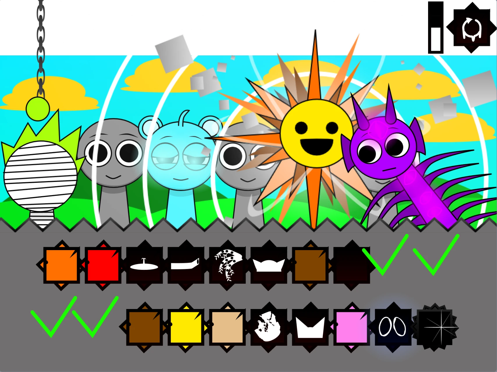 Fanmade Sprunki Definitive Phase 9 Alive special features