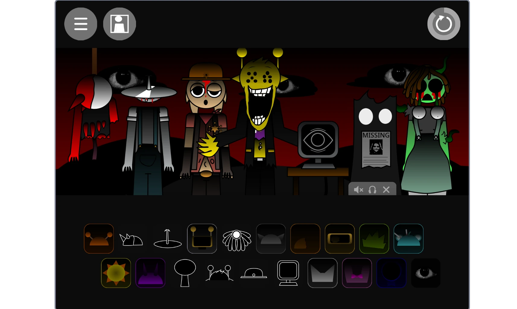 Sharing options for created music in Incredibox Sprunki Human Edition