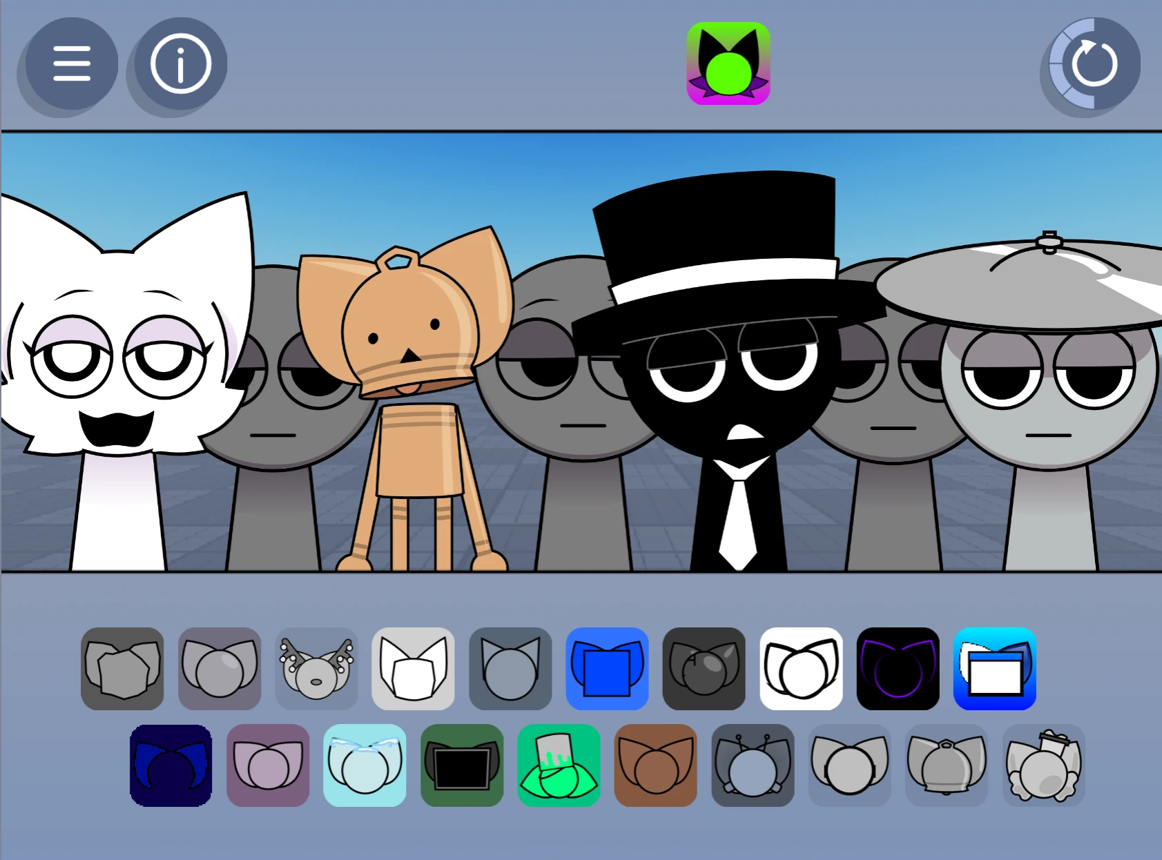 Sharing and recording features in Incredibox Sprunki Kats Sounds