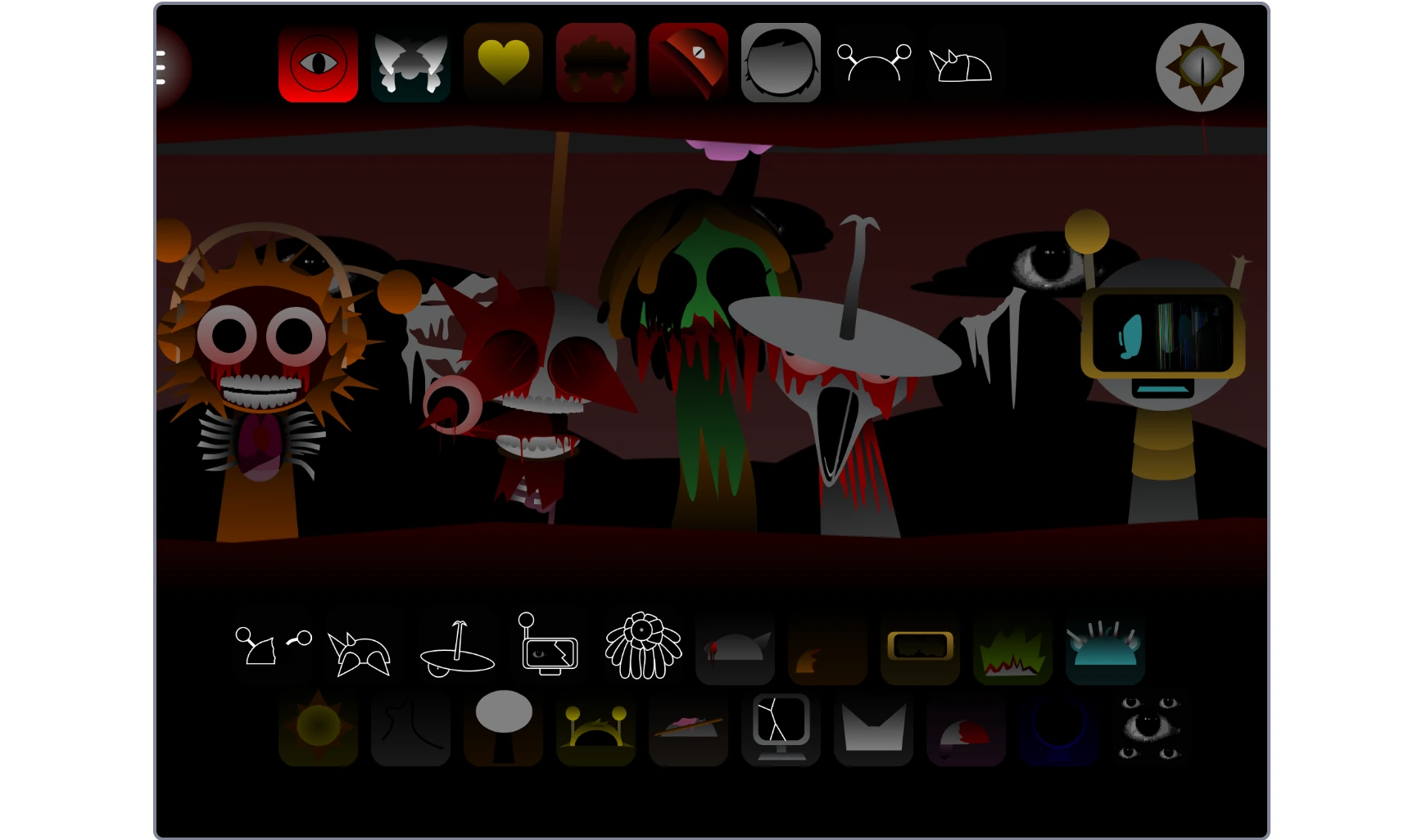 Creating music with Sprunki characters in Phase 3 Reimagined Incredibox Sprunki Phase 3 Reimagined music creation with beatbox characters