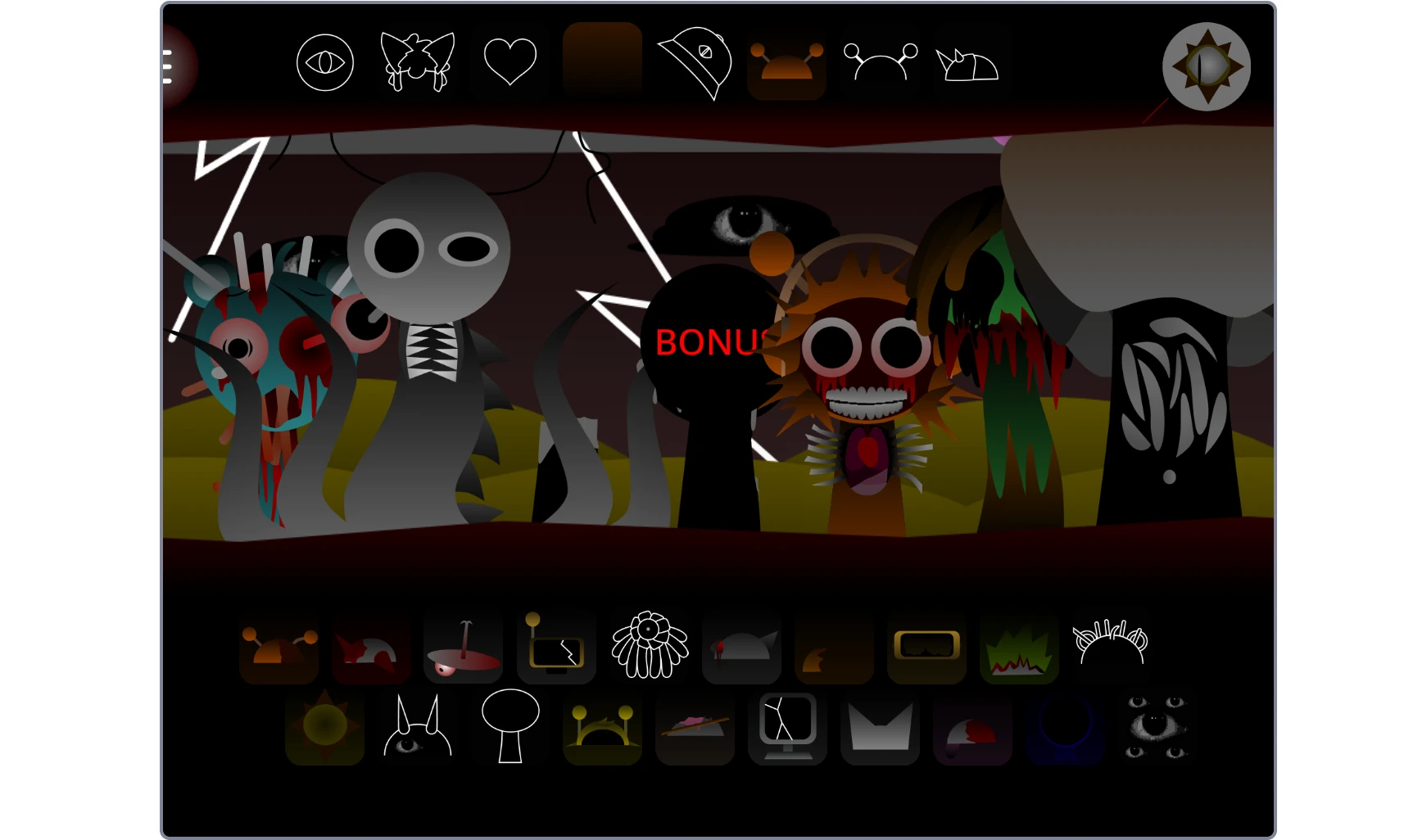 Special visual effects during Sprunki Phase 3 Reimagined gameplay Special effects and visual elements in Incredibox Sprunki Phase 3 Reimagined