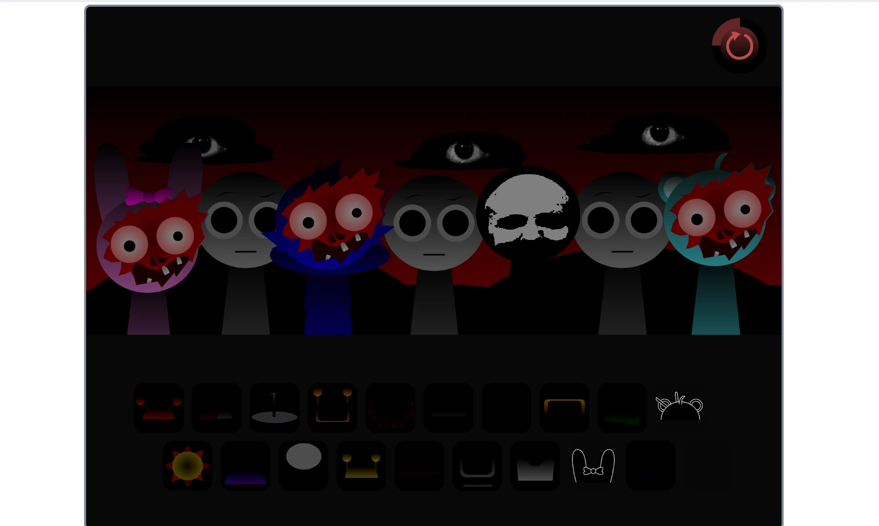 Character interactions in Incredibox Sprunki Pinki Treatment 2.0