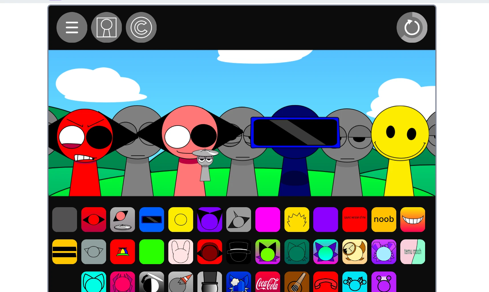 New character roster and features in the finished update New characters and features in Sprunki Pyramixed Finished Update