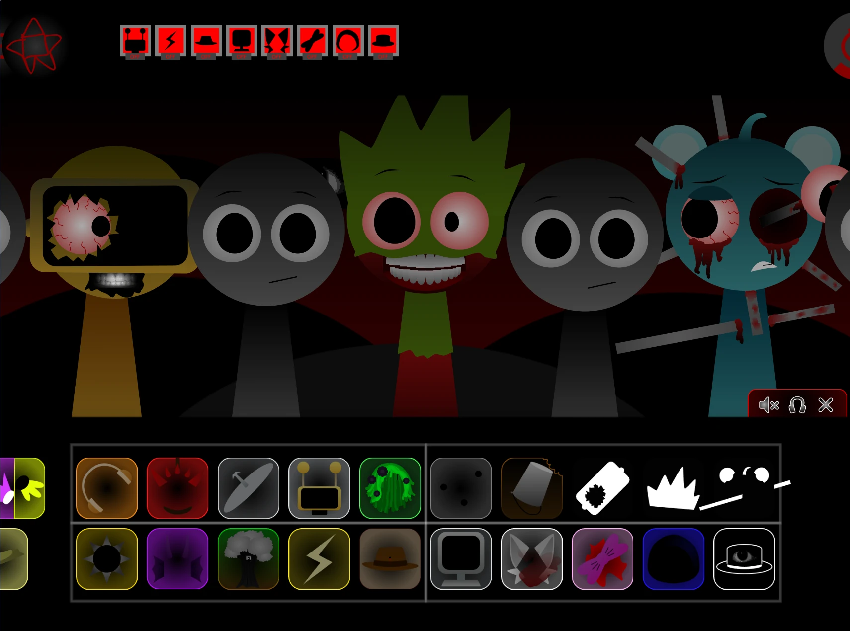 Special effects and animations in Sprunki Swap Retextured