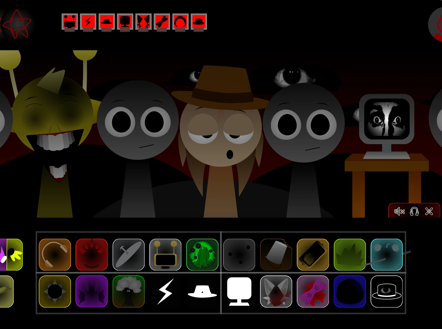 Gameplay tutorial and instructions for Sprunki Swap Retextured