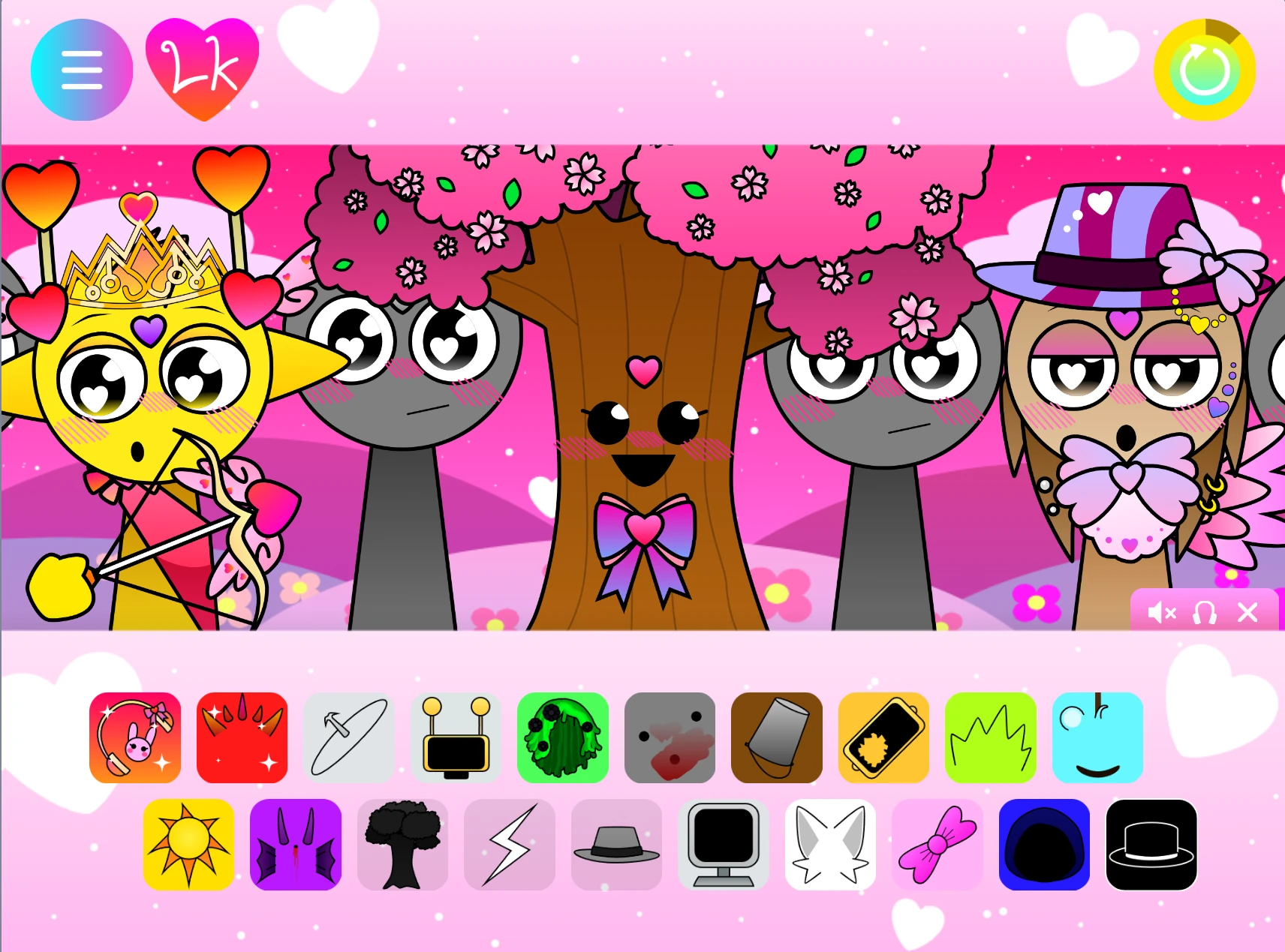 Special effects and animations in Incredibox Sprunki Swap