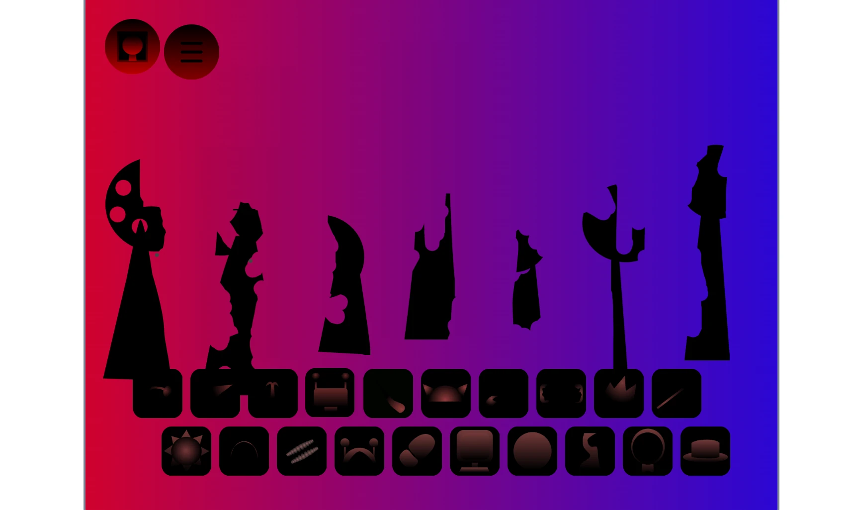 My Sprunki Phase 27 gameplay showing character selection interface