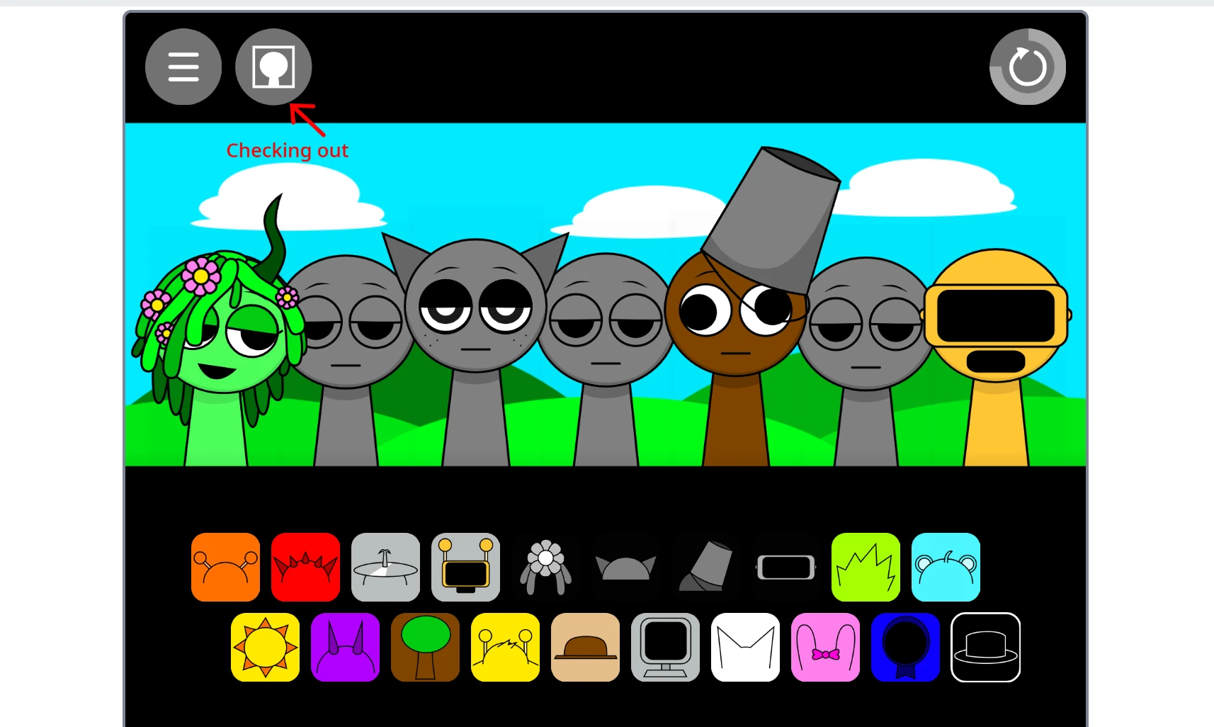 Sprunki Cancelle Update character lineup