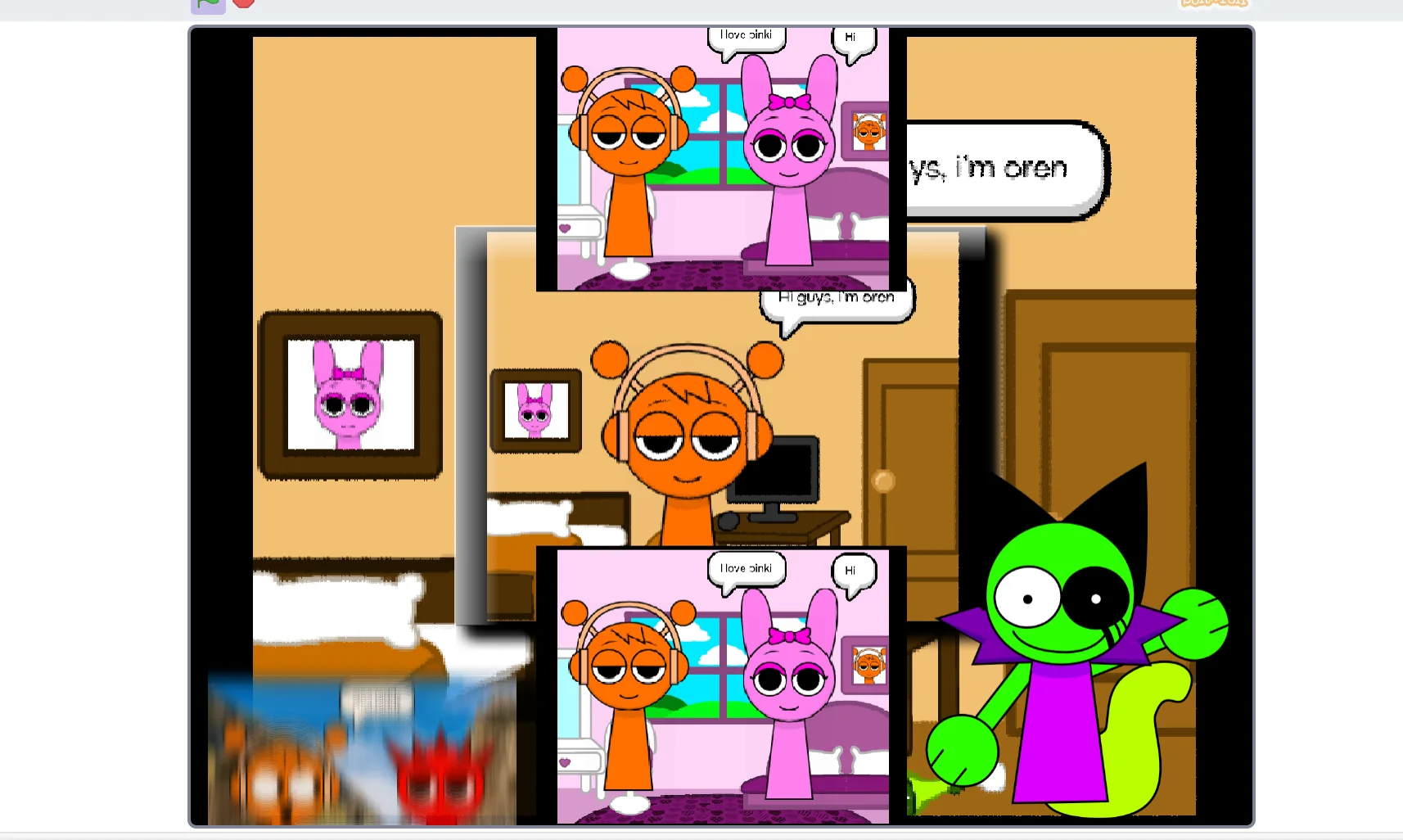 Sprunki Comic Studio online features and community sharing