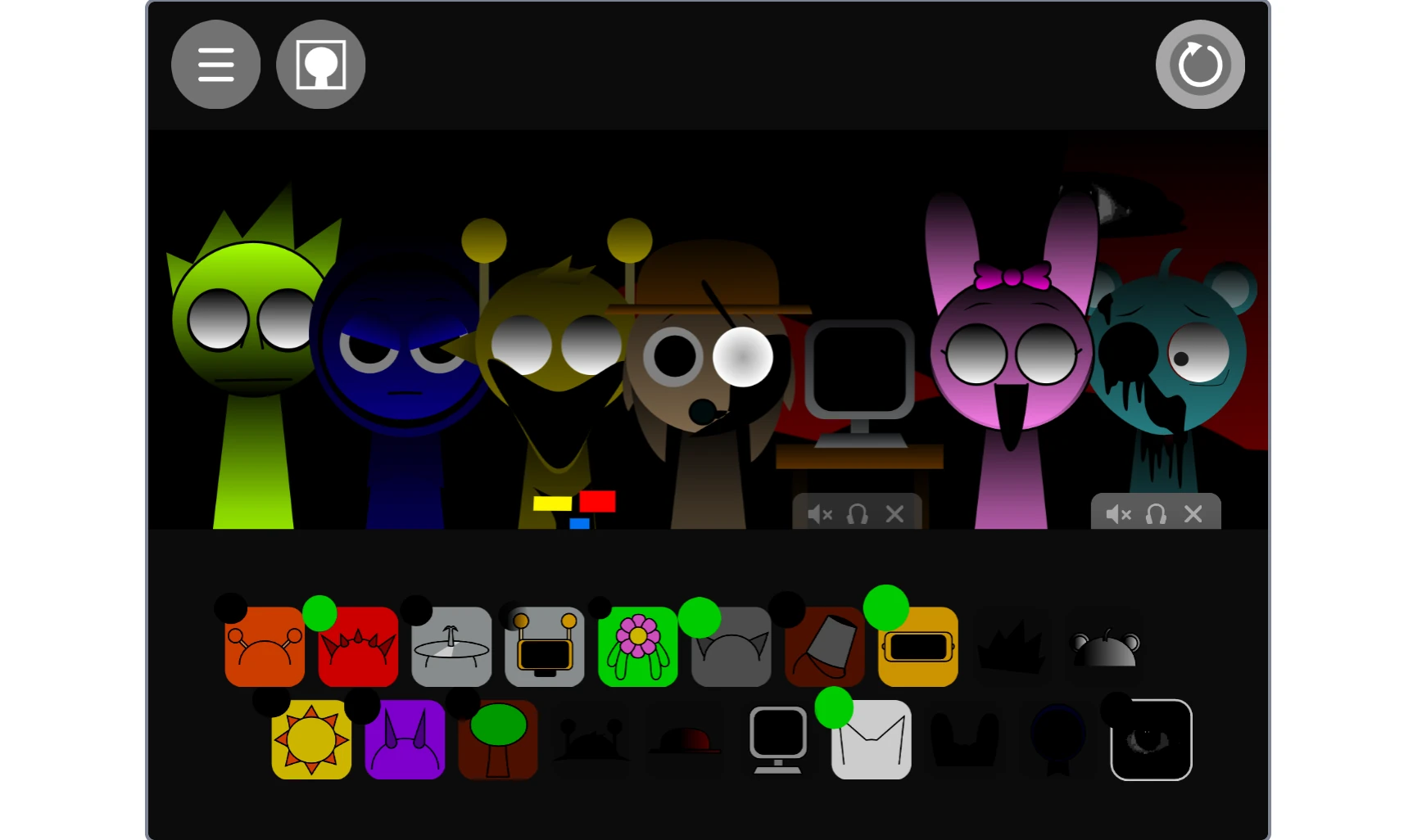 Complete character corruption in Sprunki Corruption