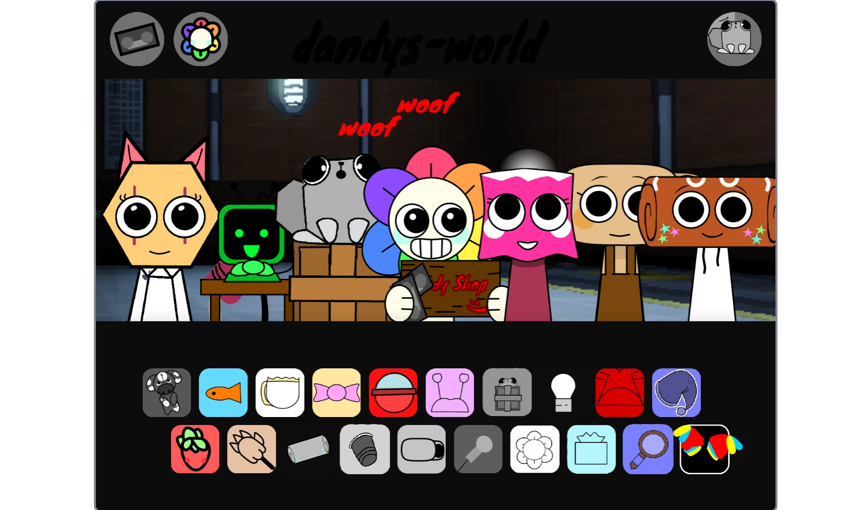 Sprunki Dandy's World V3 Challenge Modes