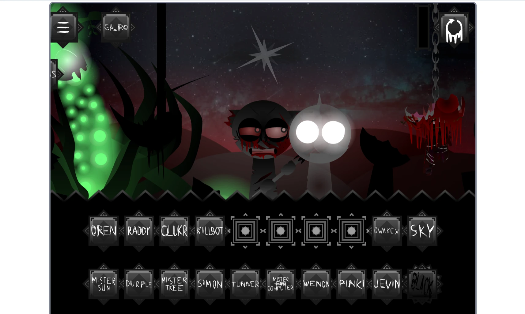 Creating music with Sprunki characters in Definitive Phase 11