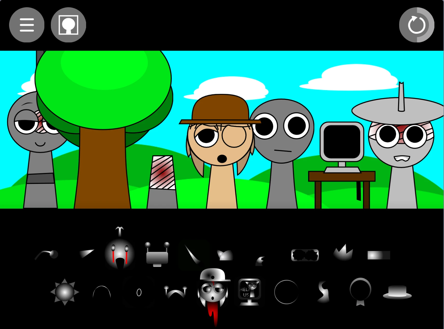 Recording and sharing features in Sprunki Phase 3
