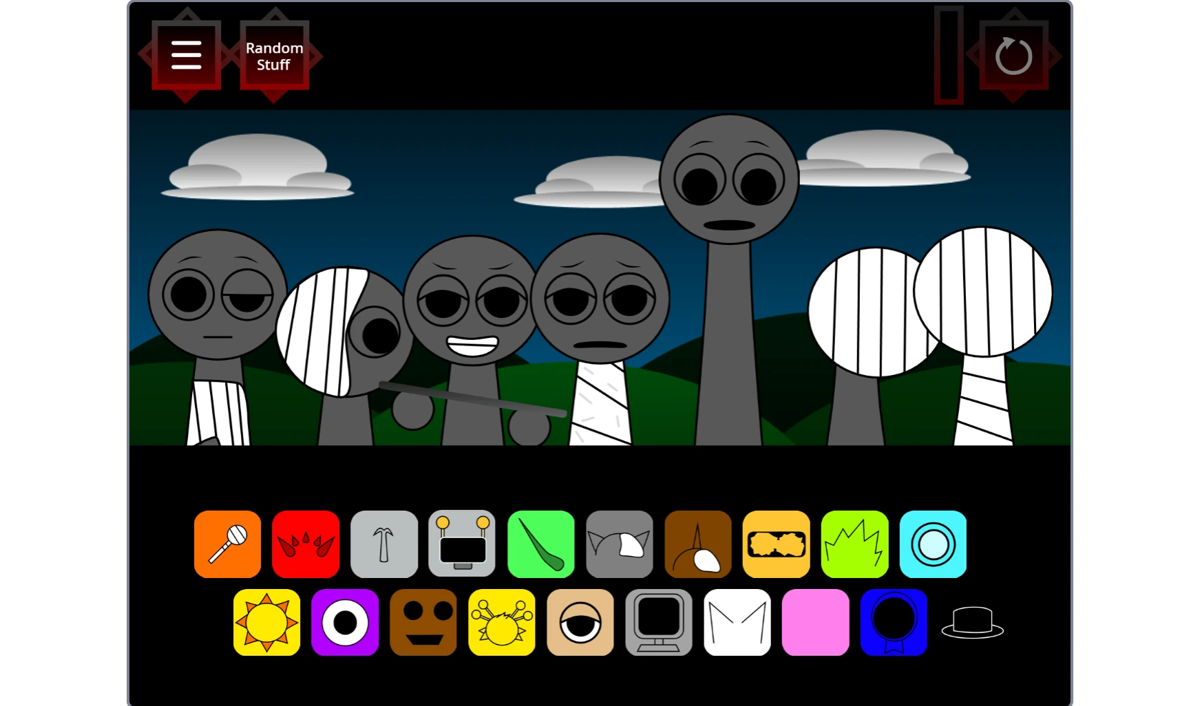 Enhanced character animations in Sprunki Definitive Phase 5 But New Alive