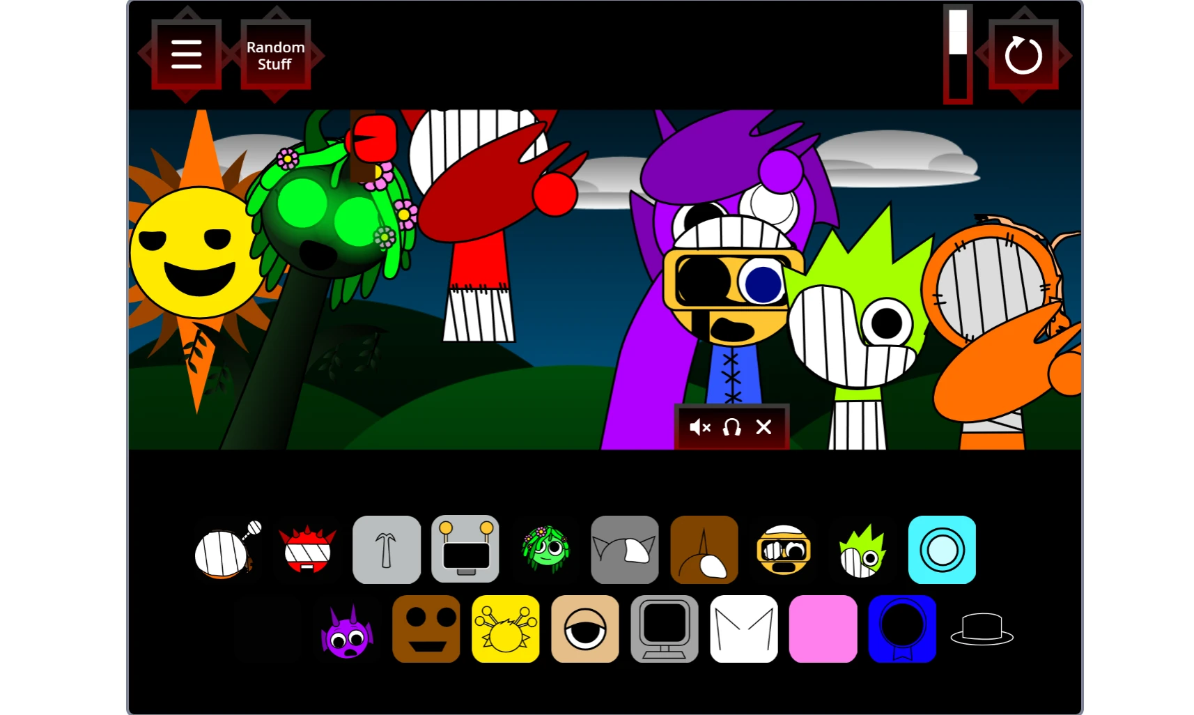 Visual upgrades and dynamic lighting in Sprunki Definitive Phase 5 But New Alive