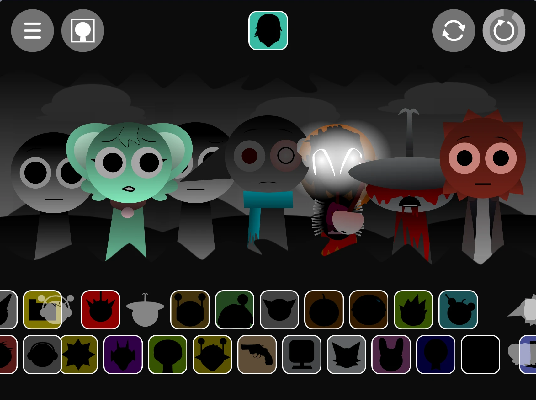 Character selection and sound assignment in Sprunki Definitive Phase 8 Rizz