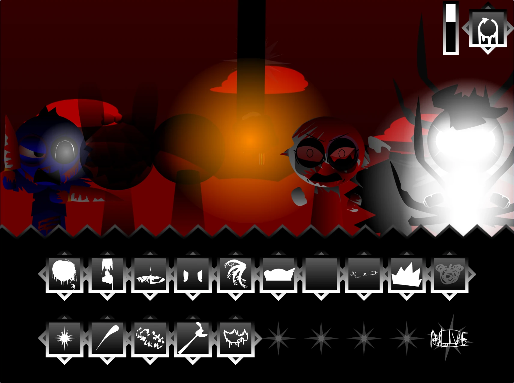 Sprunki Definitive Phase 21 WIP Scratch development interface