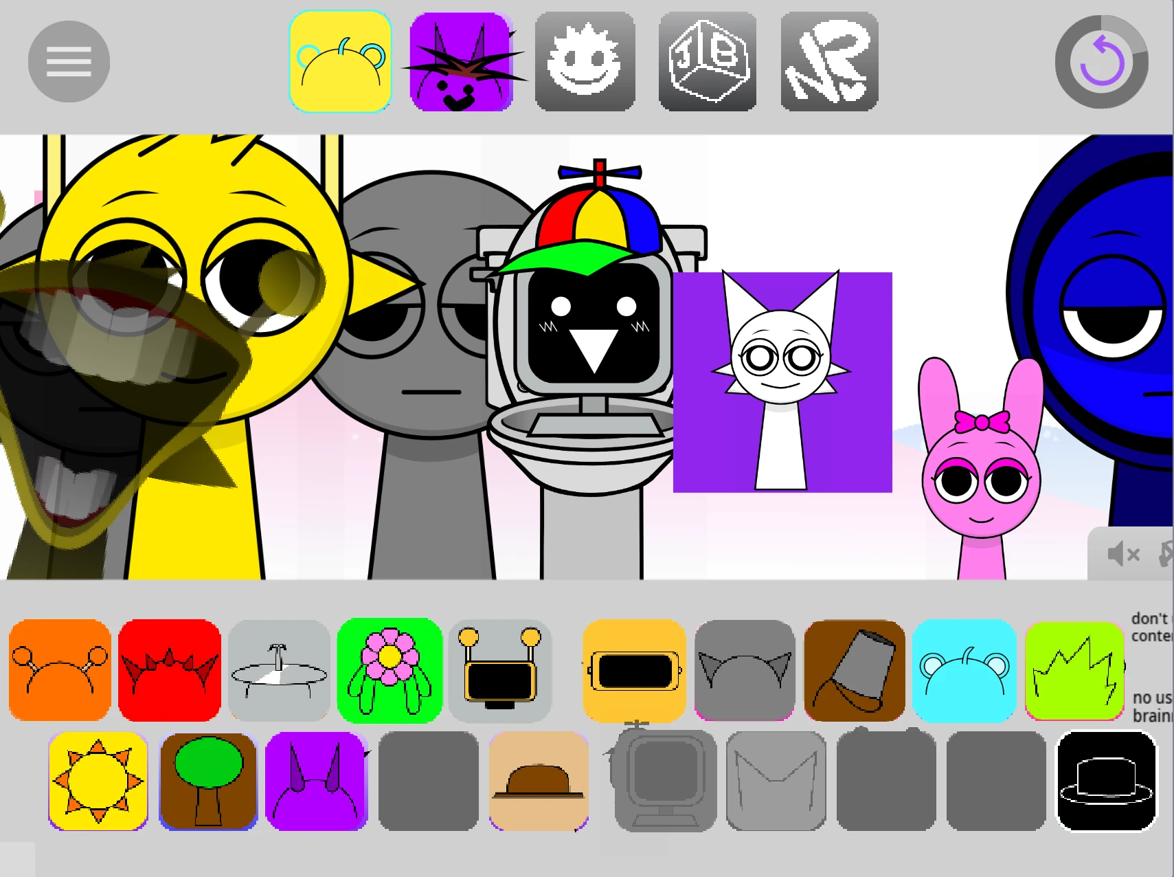 Recording feature in Sprunki Fiddlebops