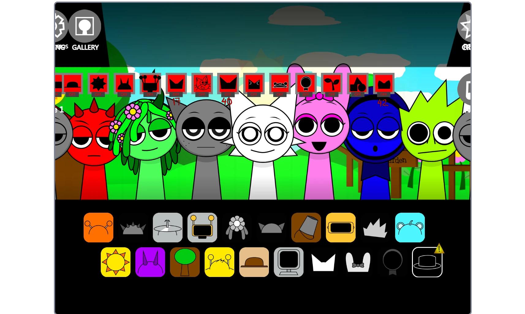 Visual effects and animations in Sprunki Final Update