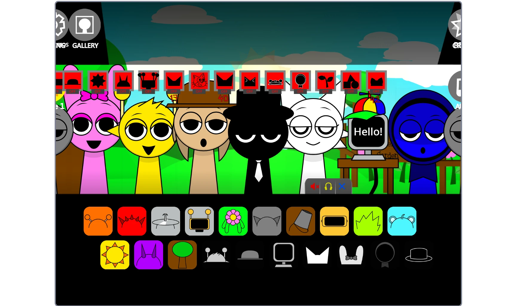 Sharing and exporting music in Sprunki Final Update