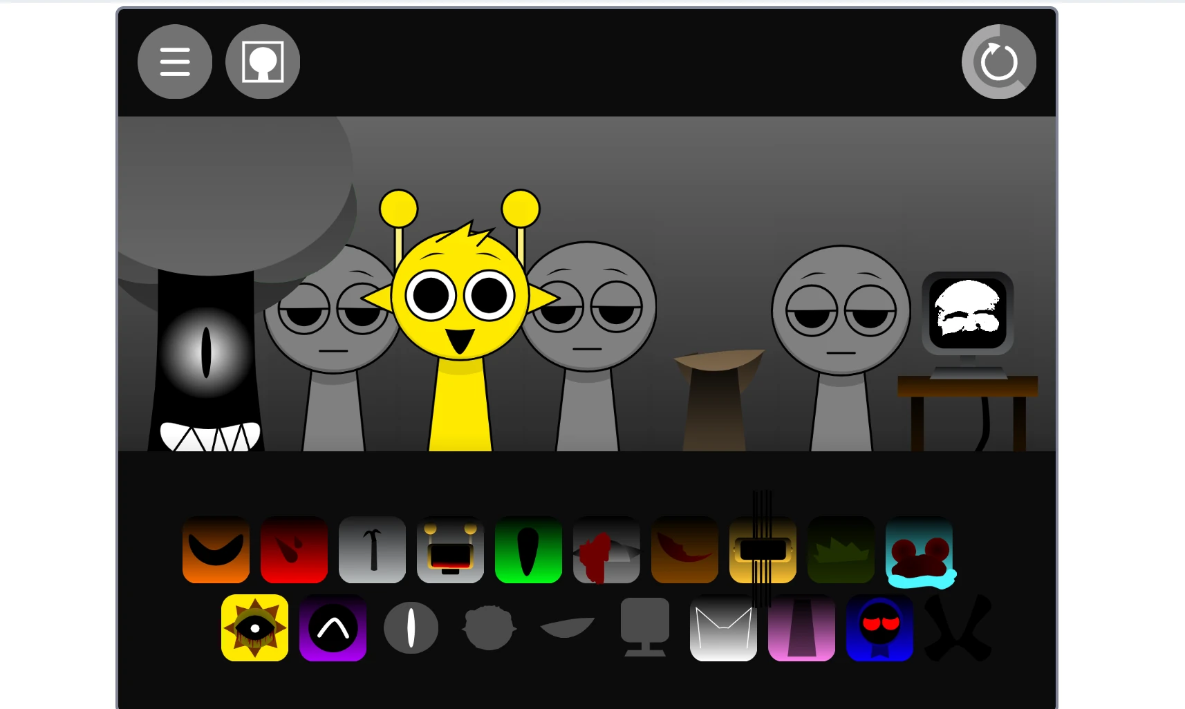 Sprunki Incredible Character Interactions