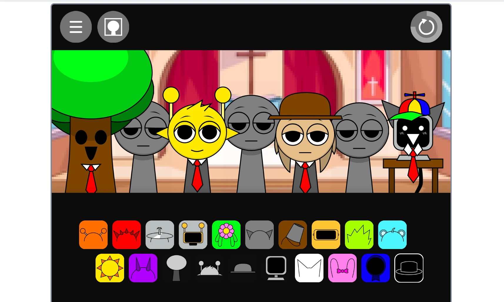 Sprunki Incredibox wedding music mixing options