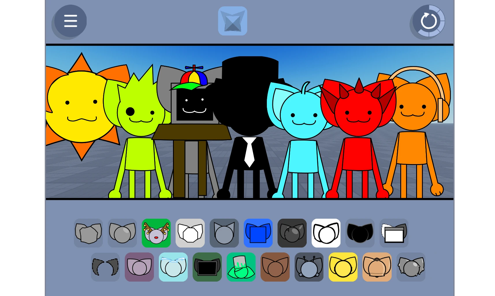 Sprunki Kats special abilities and power-ups