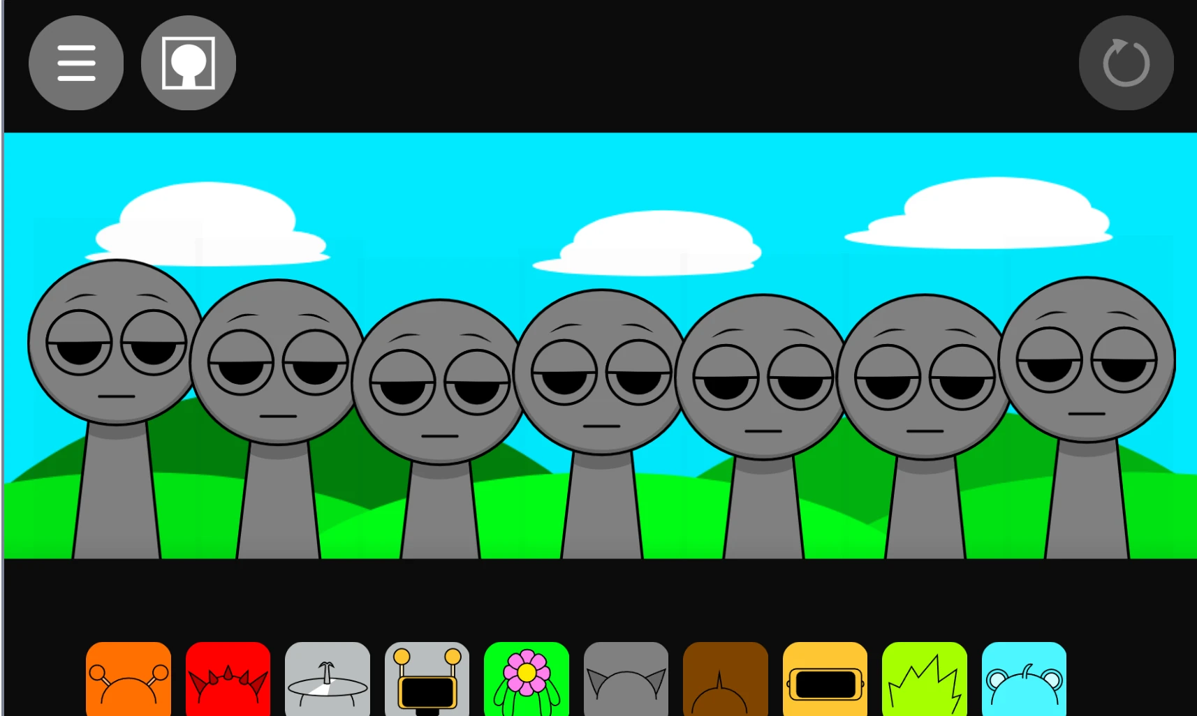 Sprunki Kids Friendly bright and engaging visual design Sprunki Kids Friendly colorful interface and characters