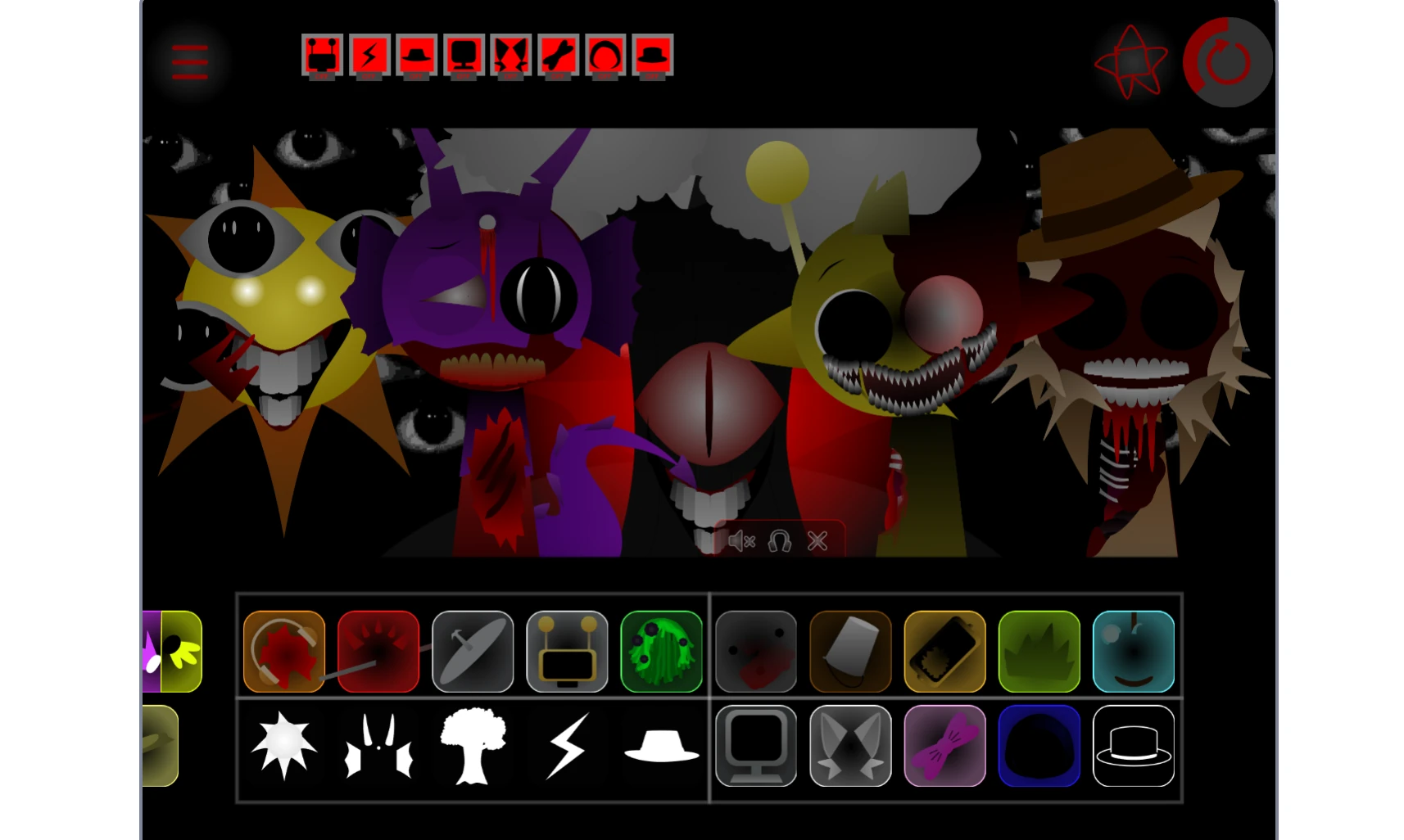 Community created content in Sprunki MSI Swap