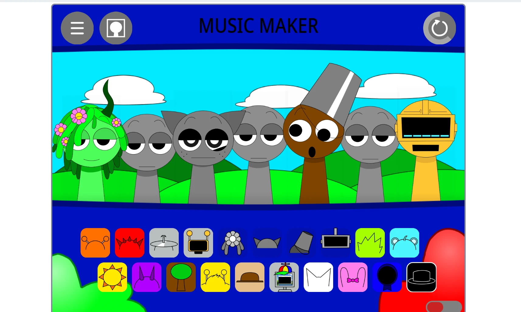 Sharing and community features in Sprunki Music Maker Edition