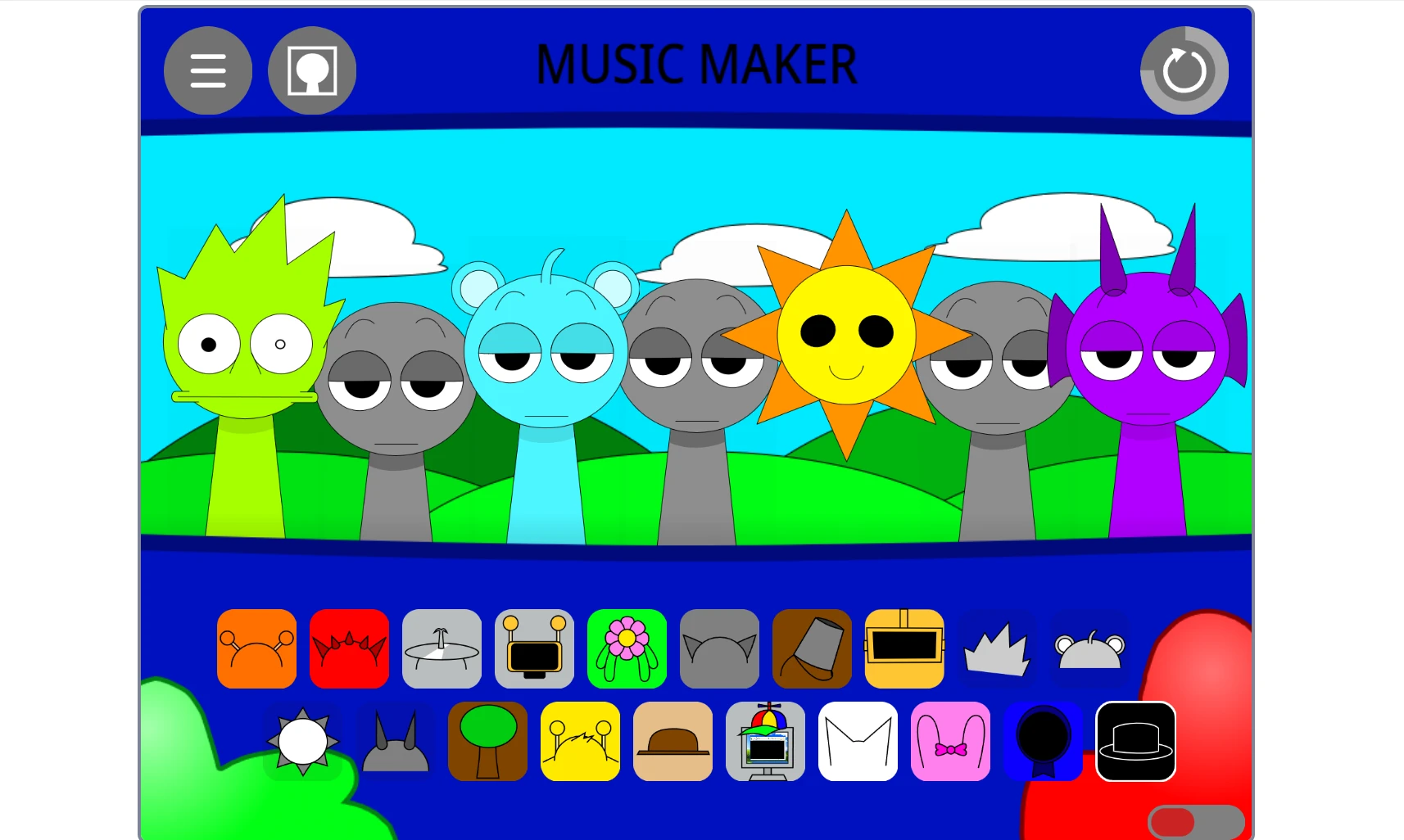 Advanced music creation tools in Sprunki Music Maker Edition
