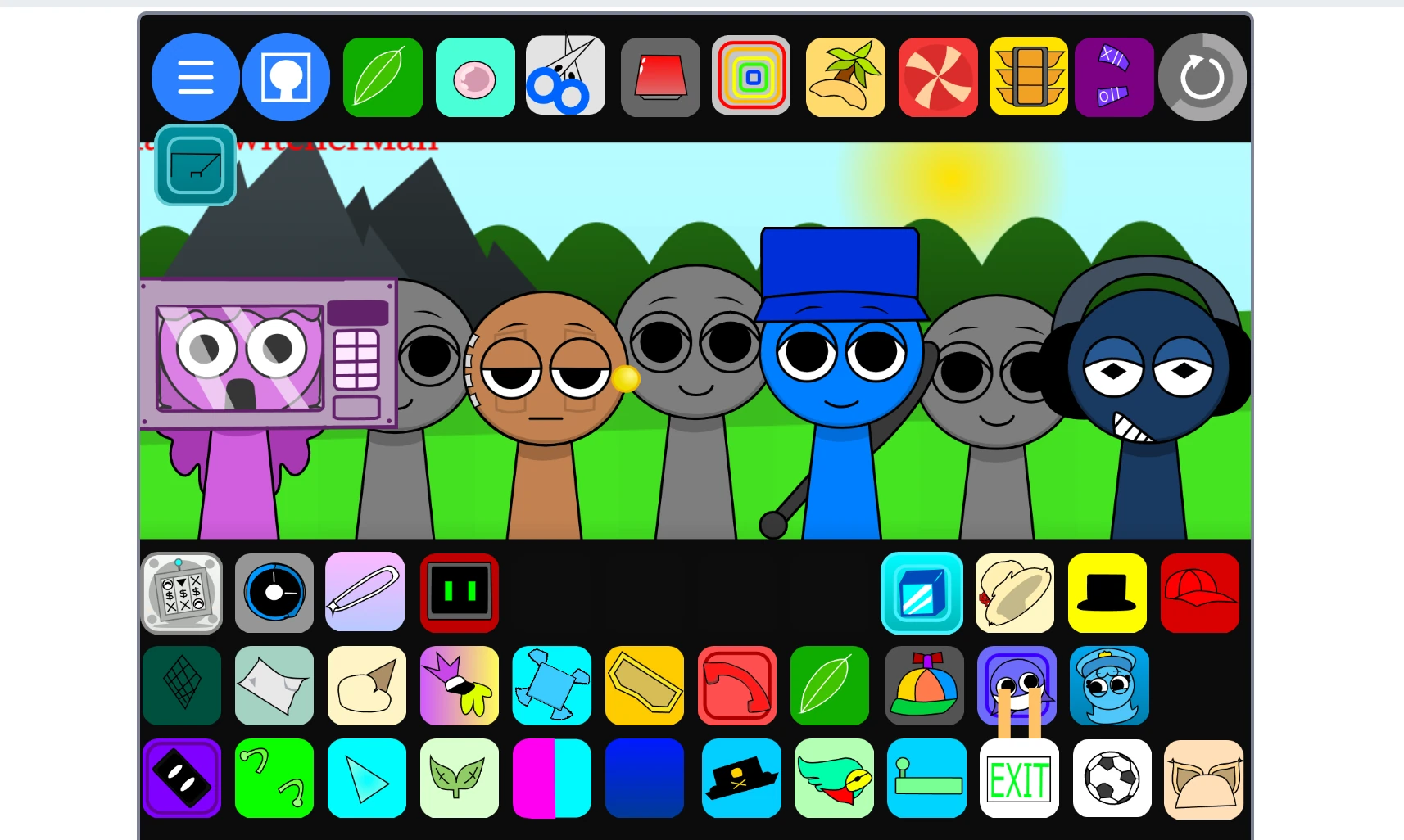 Sprunki OC Ultimate community sharing features