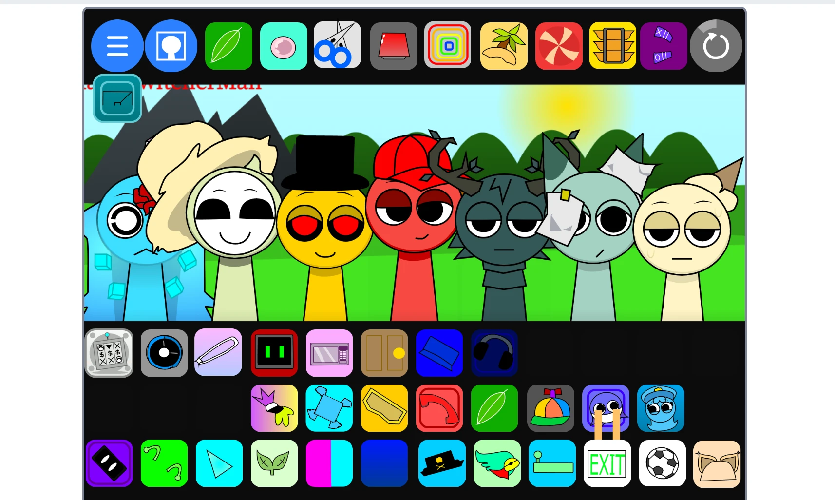 Sprunki OC Ultimate character creation process